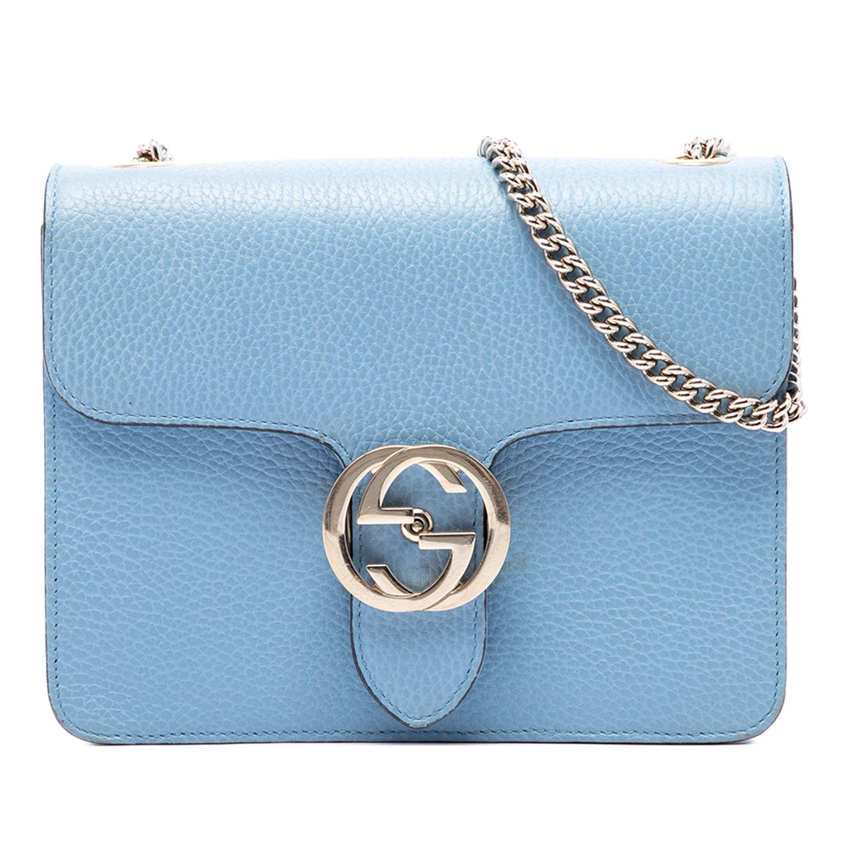 Gucci Small Dollar Calfskin Interlocking G Crossbody