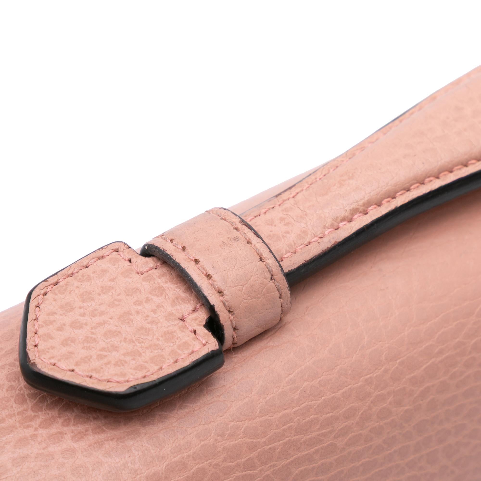 Gucci Small Dollar Calfskin Interlocking G Satchel