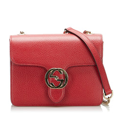 Authentic Gucci Interlocking Top Handle Bag 