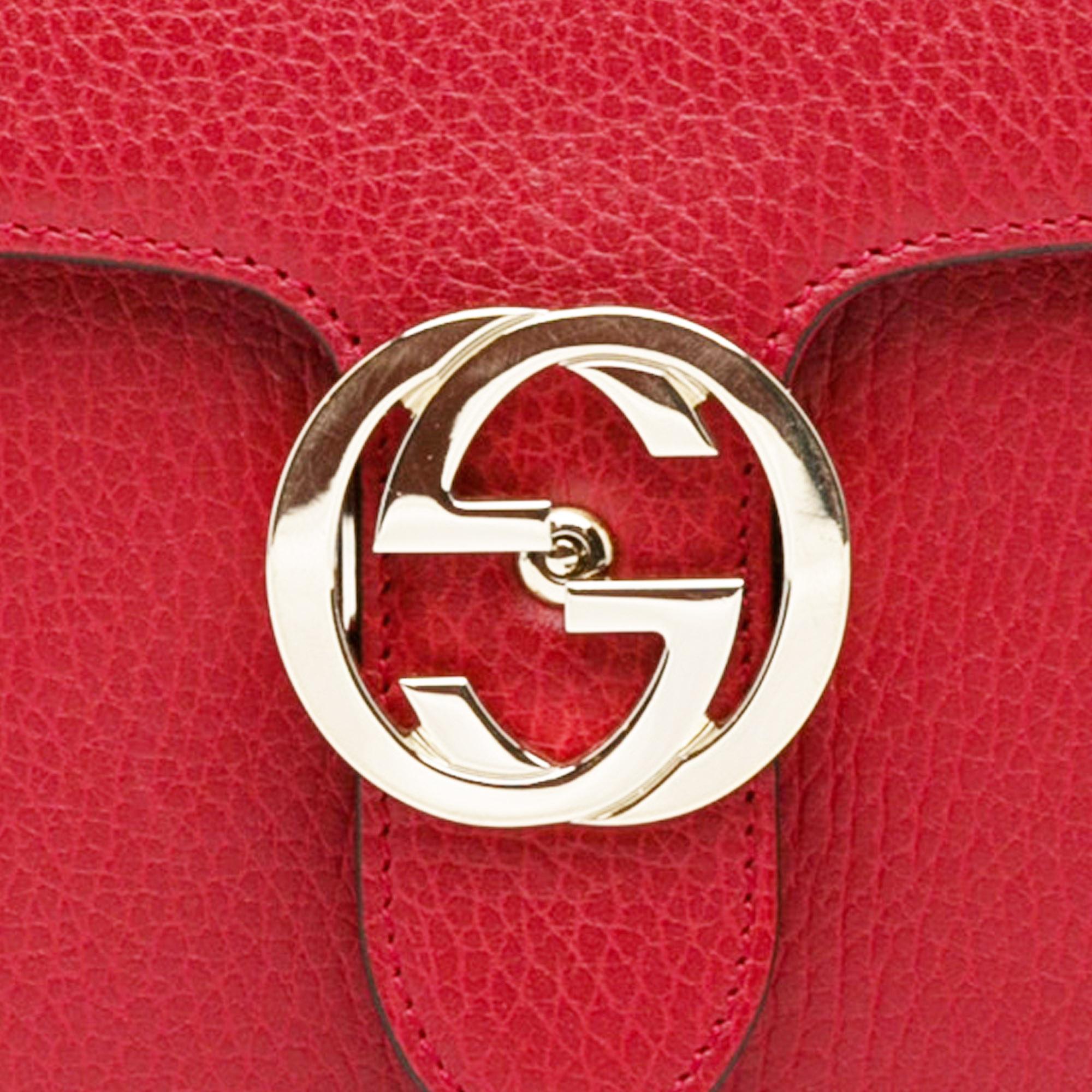 Gucci Small Dollar Interlocking G Crossbody (SHG-07nBkX)