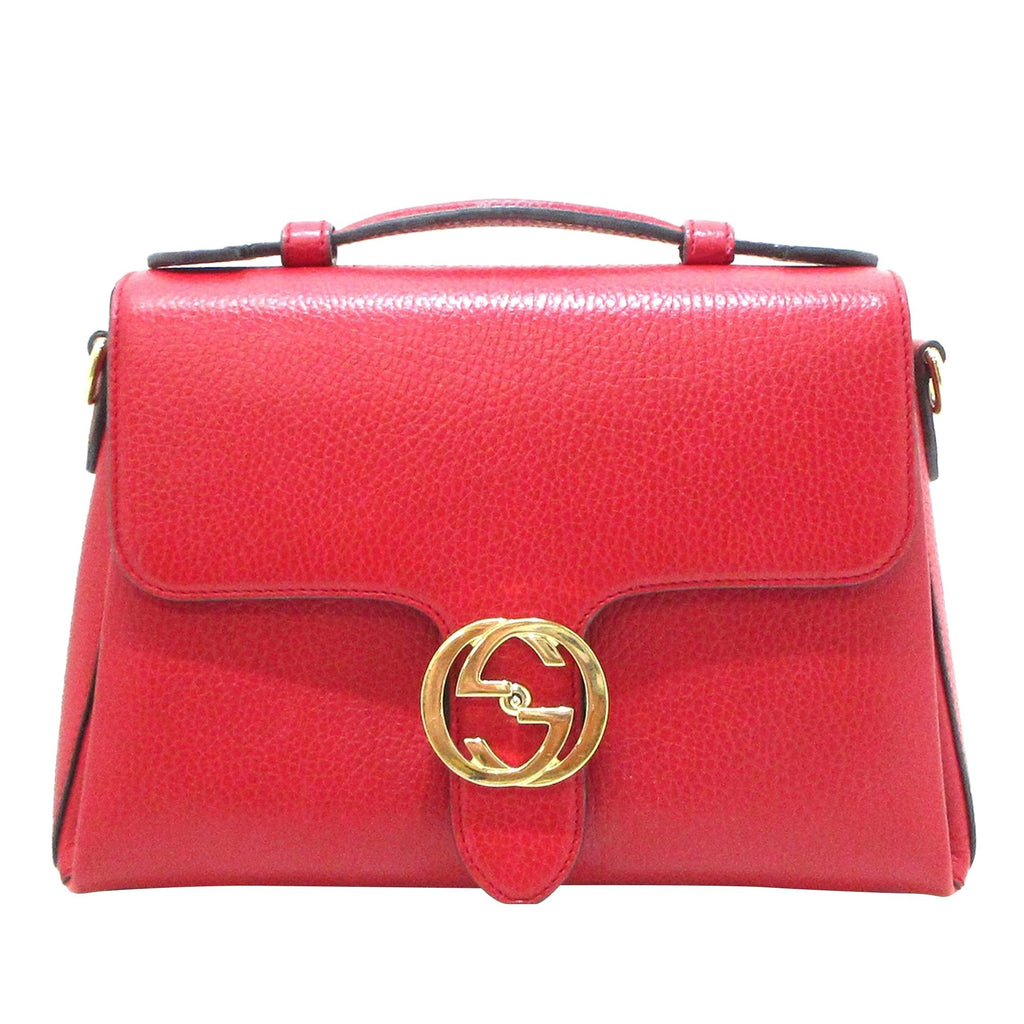 Gucci Small Dollar Interlocking G Satchel SHG HxRB3h LuxeDH