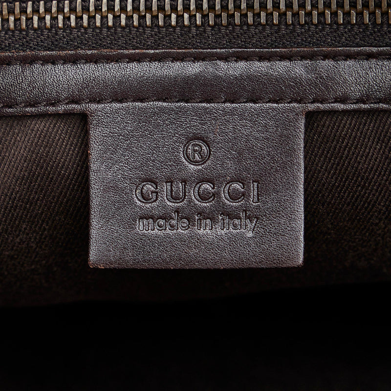 Gucci Small GG Canvas Belt Tote (SHG-Ri4jER)