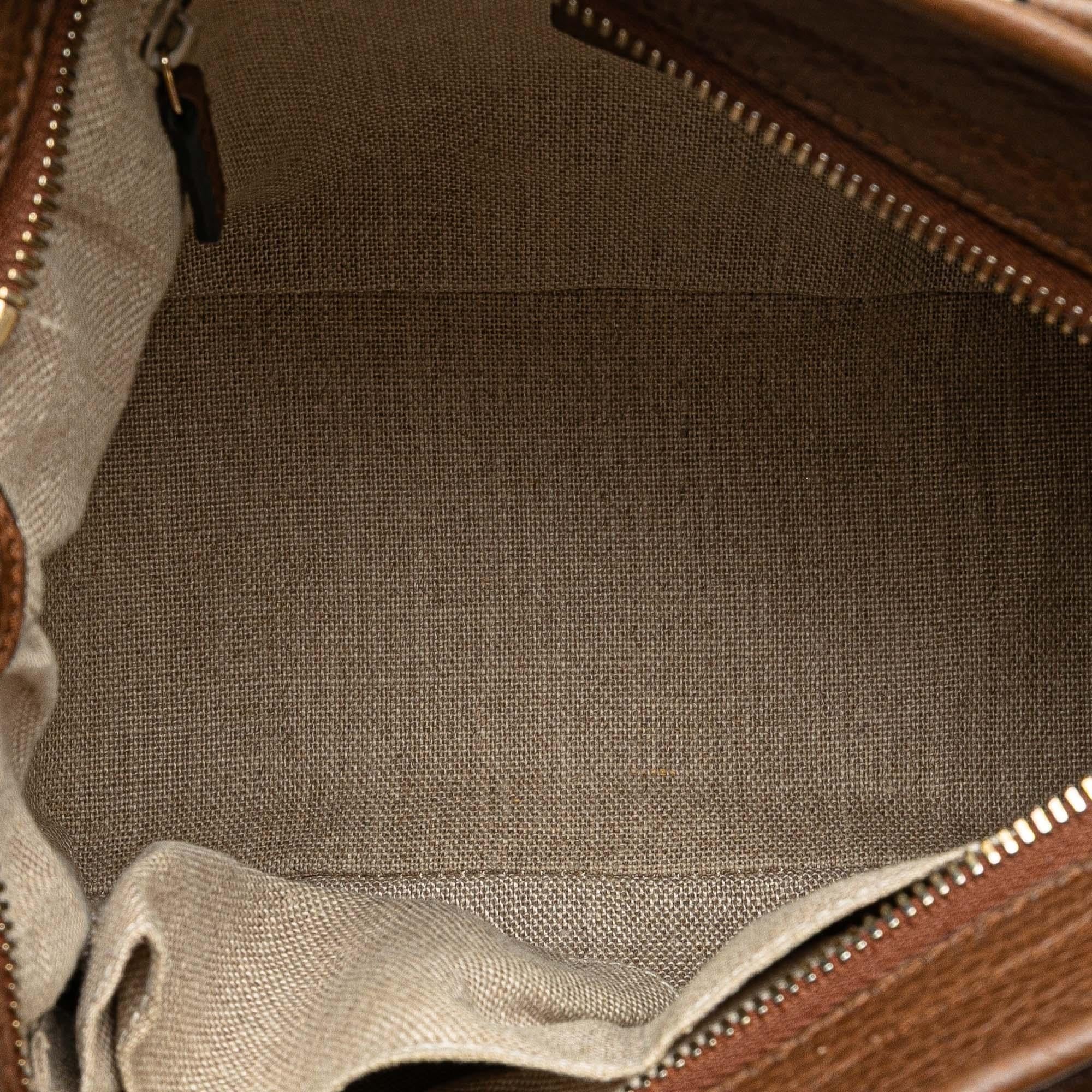 Gucci Small GG Canvas Bree Satchel