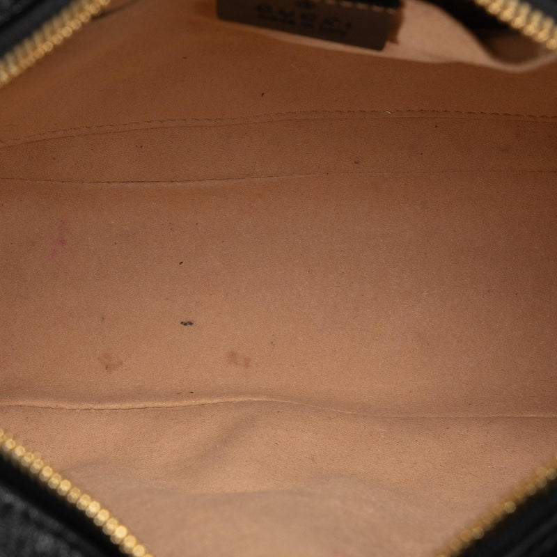 Gucci Small GG Canvas Marmont Matelasse Camera Bag (SHG-8k8jfb)