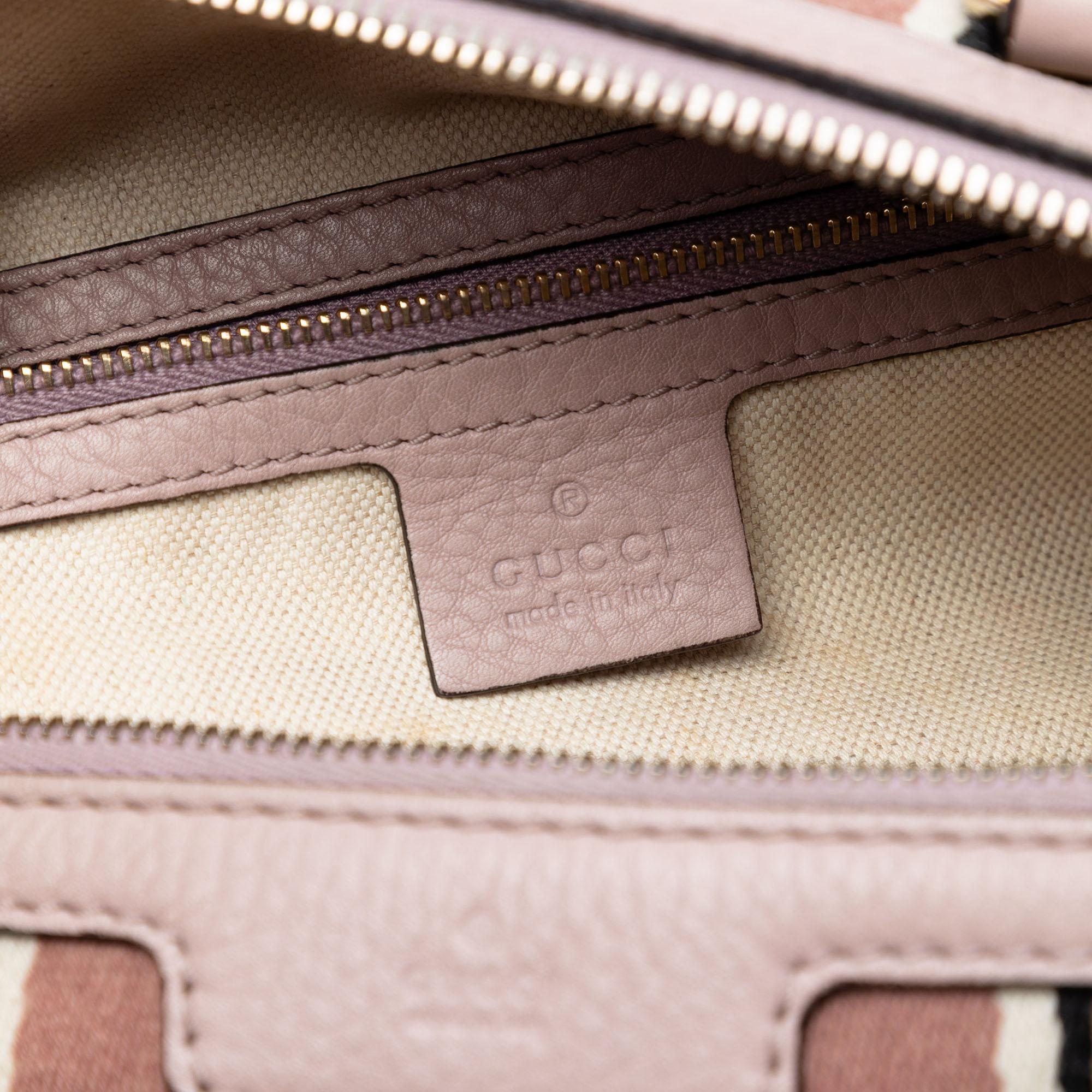 Gucci Small GG Canvas Web Joy Boston Bag