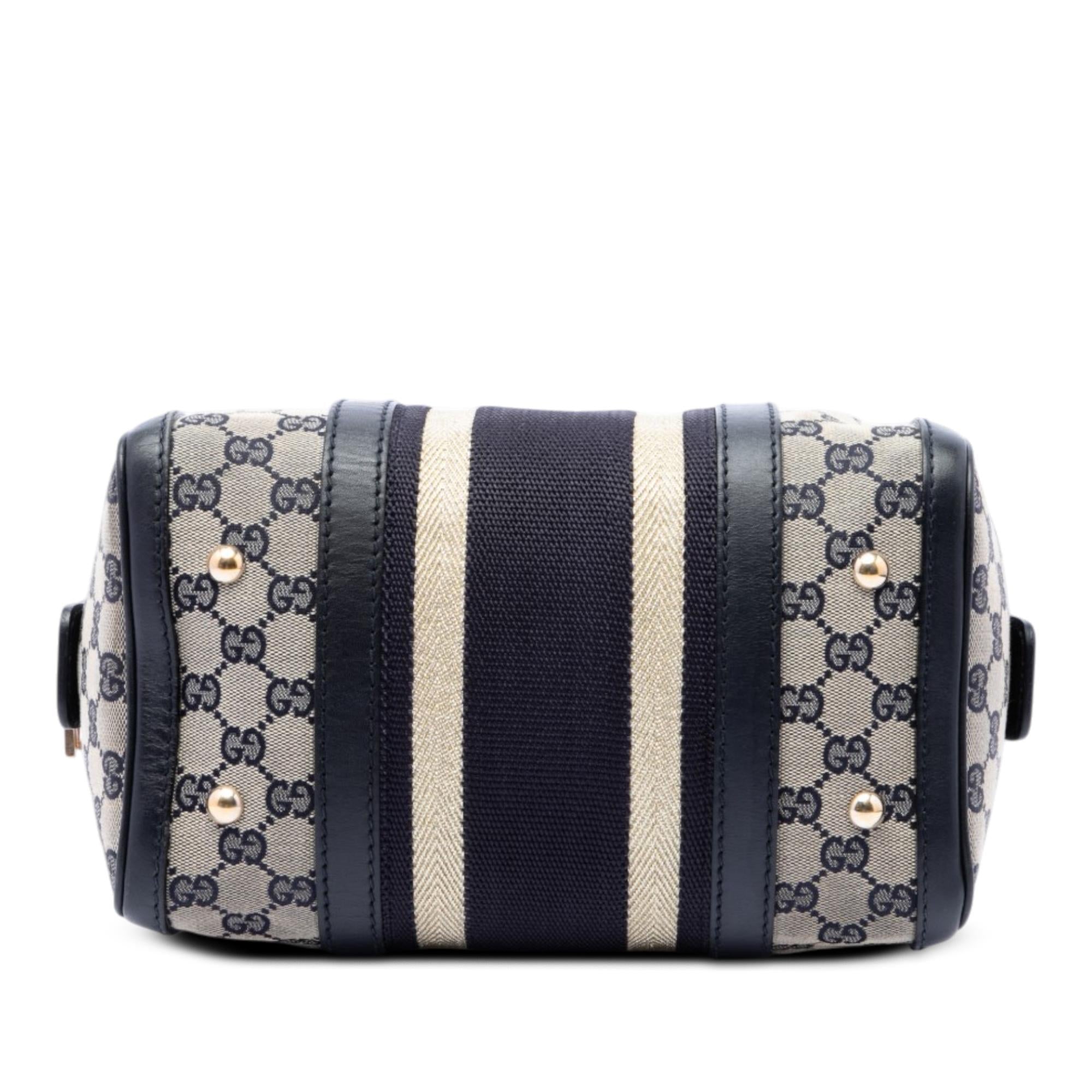 Gucci Small GG Canvas Web Joy Boston Bag