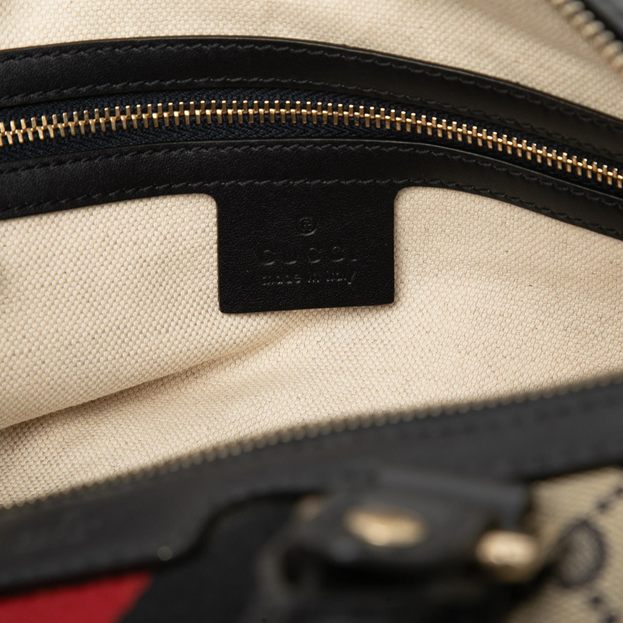 Gucci Small GG Canvas Web Joy Boston Bag