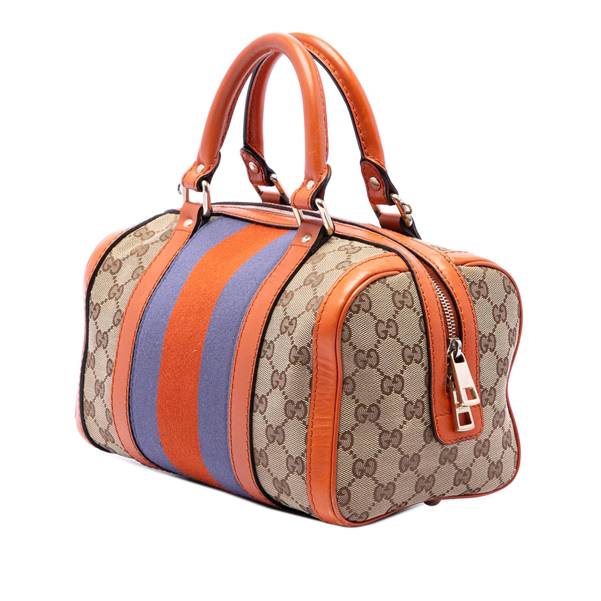 Gucci Small GG Canvas Web Joy Boston Bag
