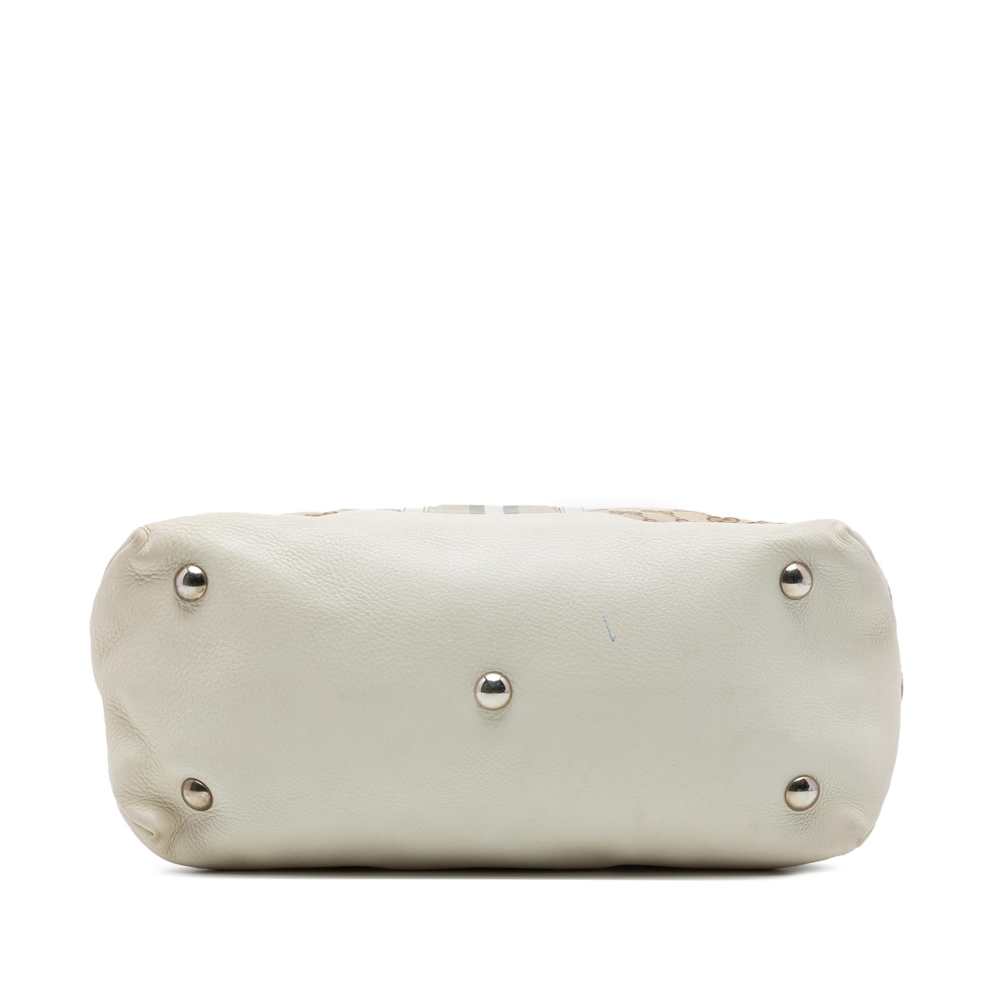 Gucci Small GG Canvas Web Libeccio Sunset Tote