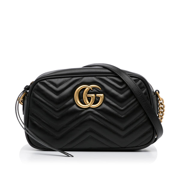 Gucci Small GG Marmont Crossbody Bag (SHG-DfmqKi)