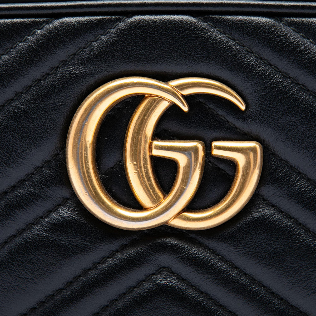 Gucci Small GG Marmont Matelasse Calfskin Crossbody