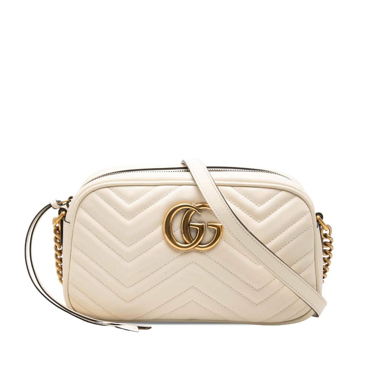 Gucci Small GG Marmont Matelasse Calfskin Crossbody