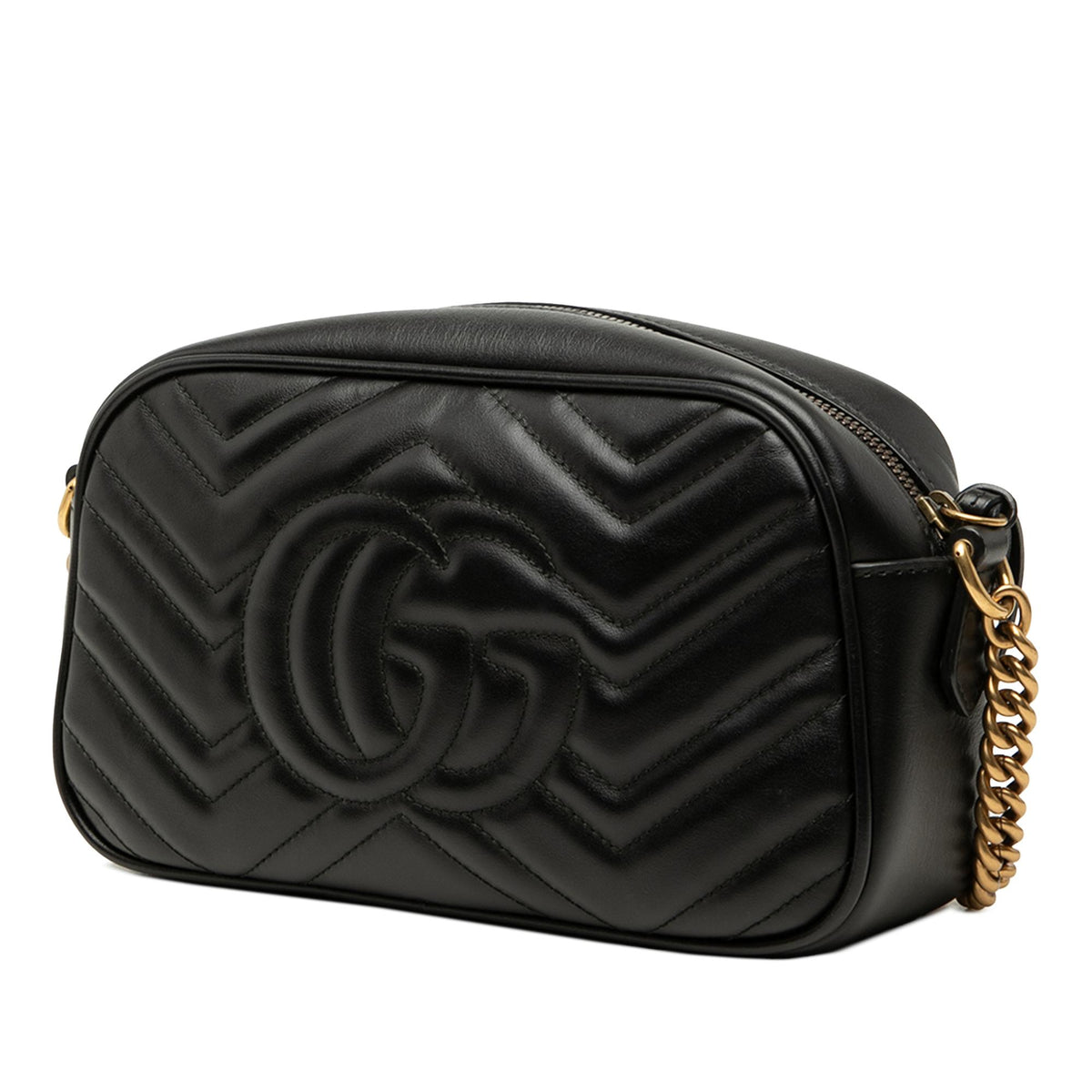 Gucci Small GG Marmont Matelasse Calfskin Crossbody