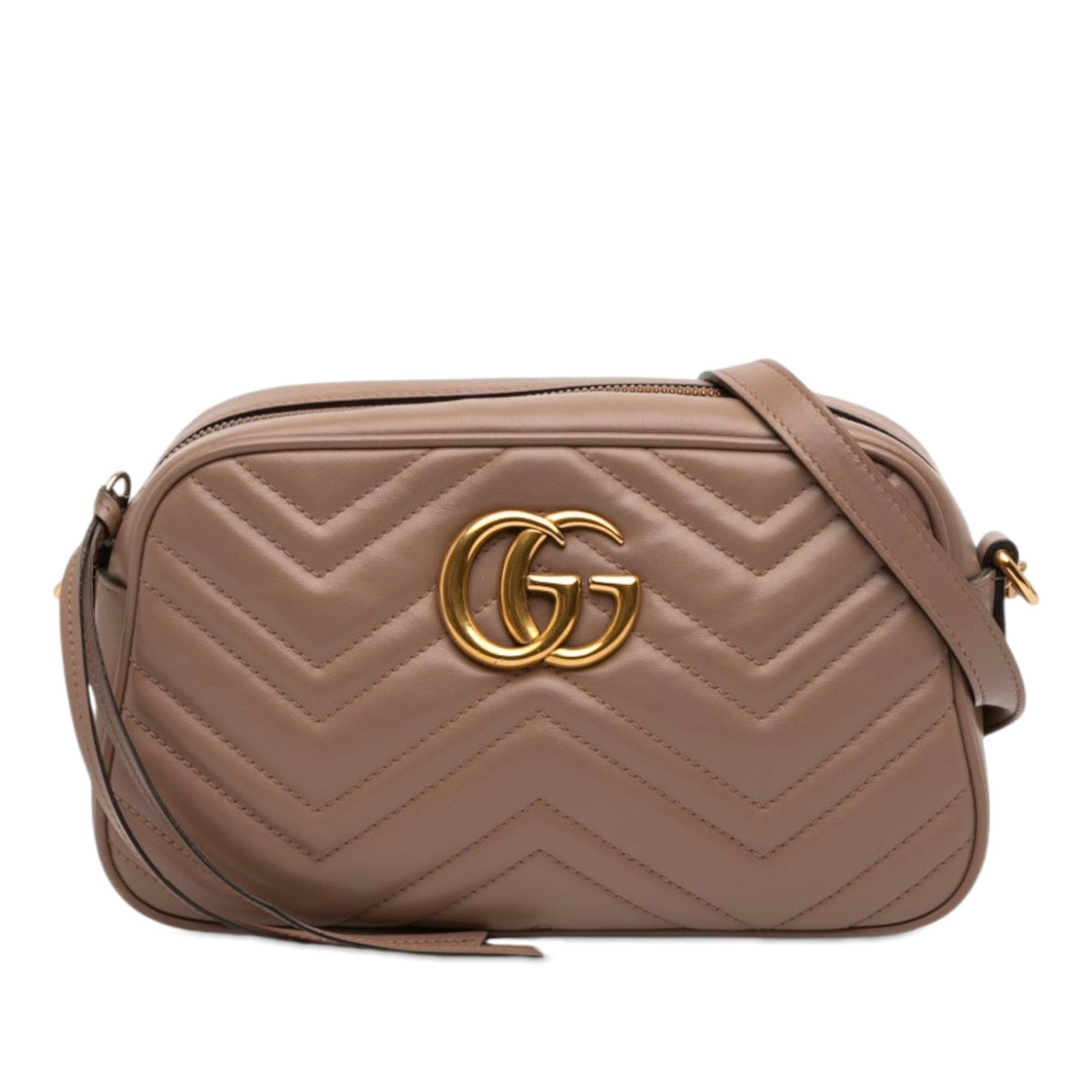 Gucci Small GG Marmont Matelasse Calfskin Crossbody