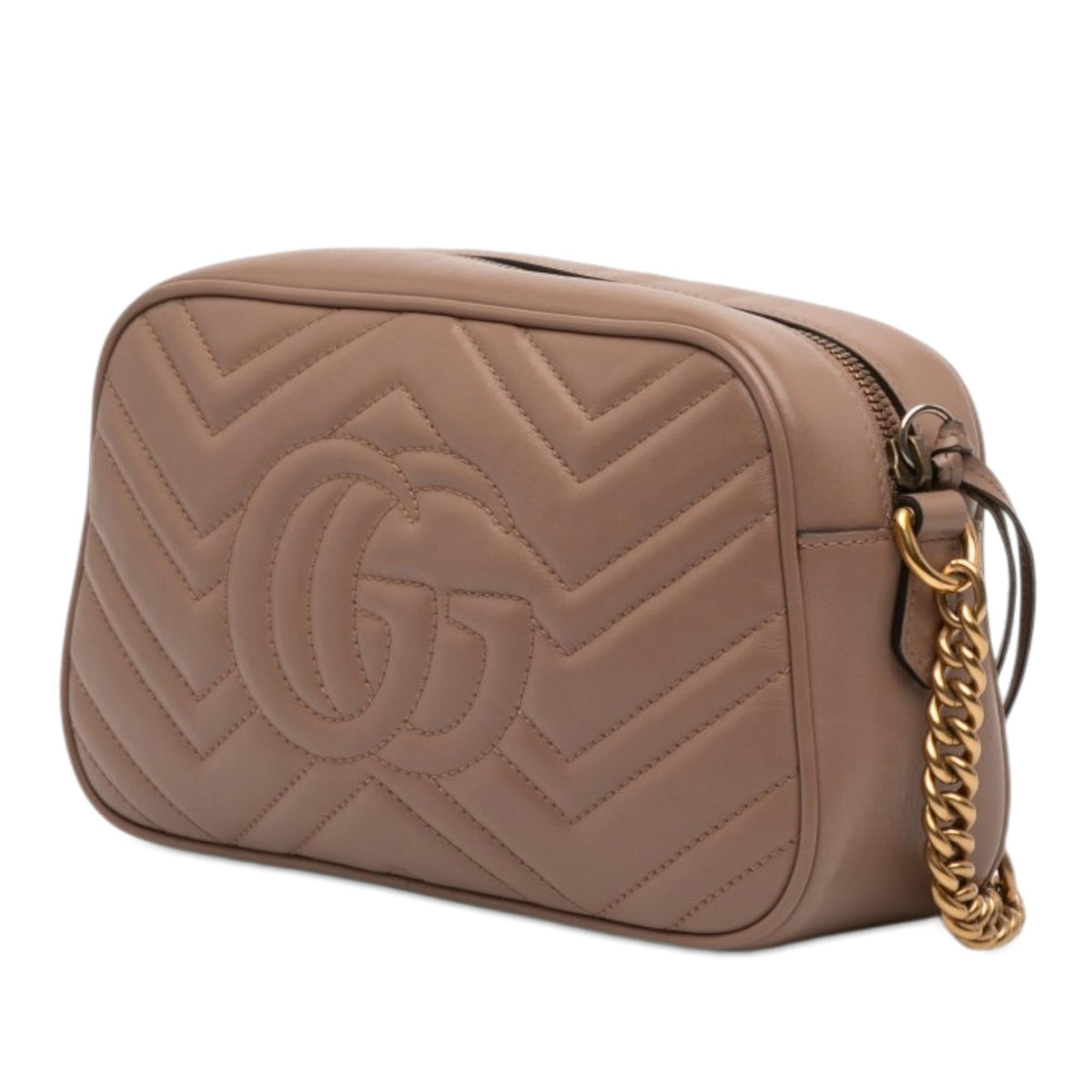Gucci Small GG Marmont Matelasse Calfskin Crossbody