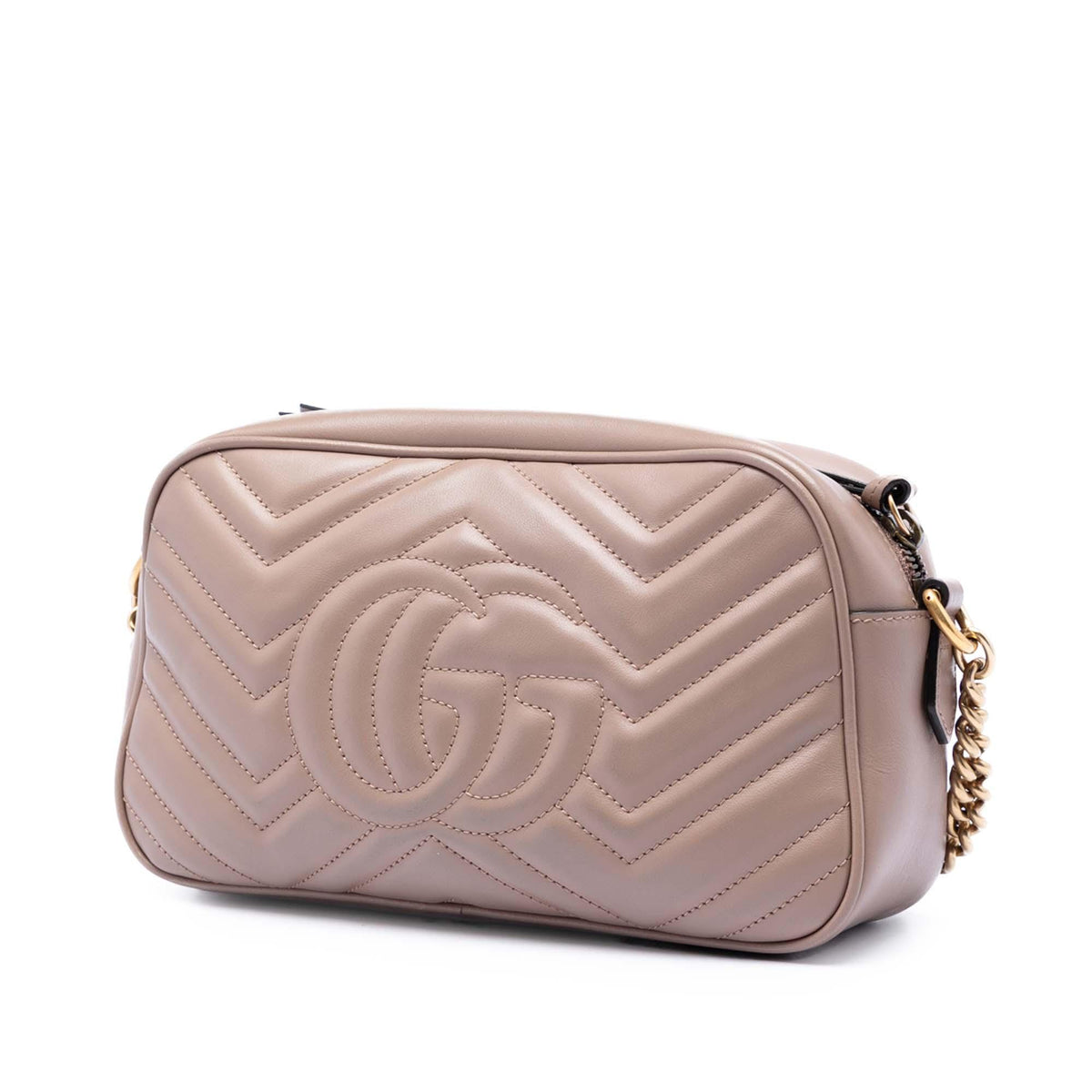 Gucci Small GG Marmont Matelasse Calfskin Crossbody