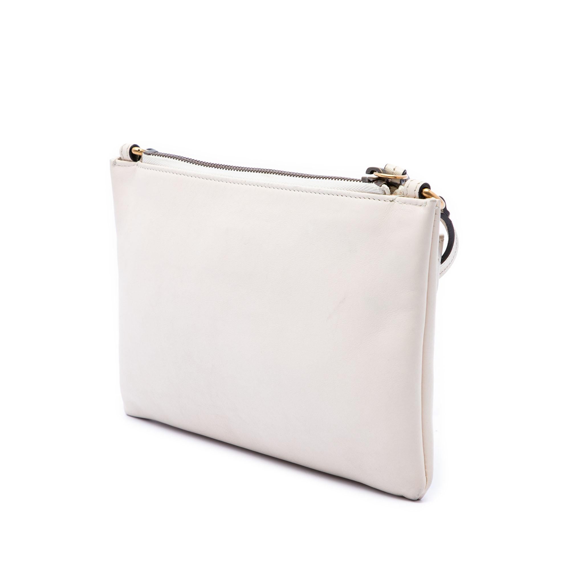 Gucci Small GG Marmont Matelasse Calfskin Double Zip Pochette Crossbody