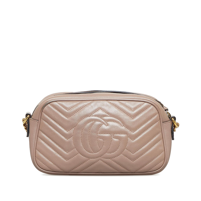 Gucci Small GG Marmont Matelasse Crossbody Bag (SHG-hny90r)