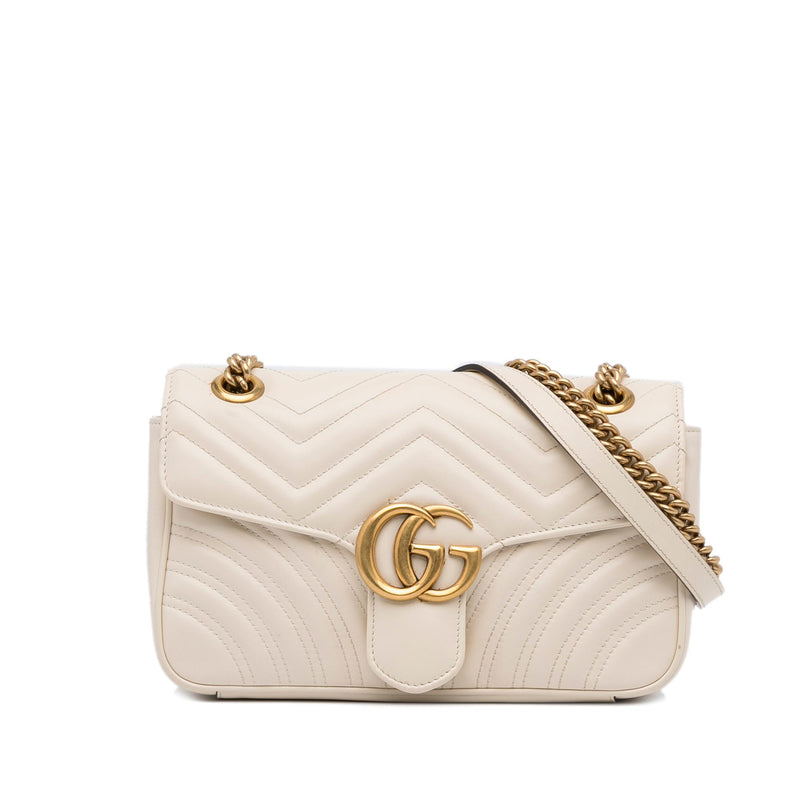 Gucci Small GG Marmont Matelasse Crossbody Bag (SHG-TkqQD2)