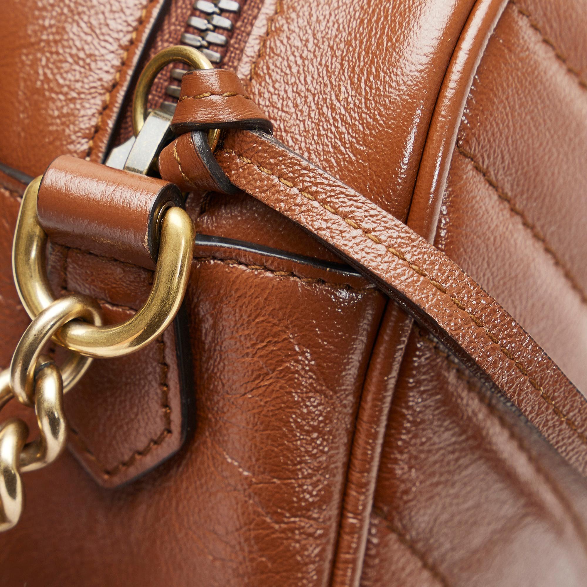 Gucci Small GG Marmont Matelasse Crossbody (SHG-FLjedm)