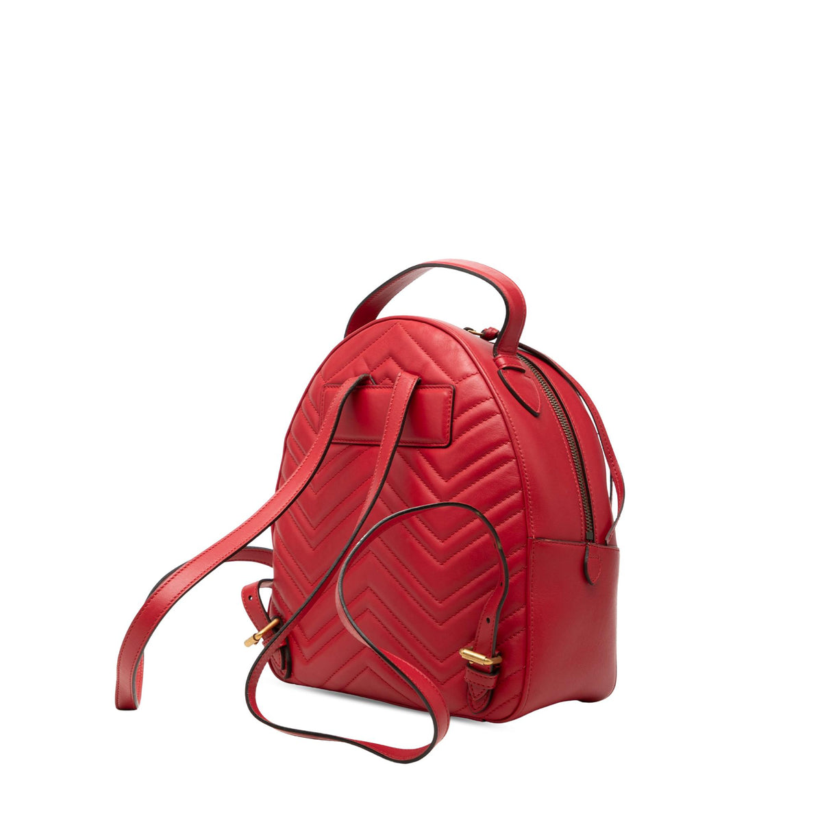 Gucci Small GG Marmont Matelasse Leather Backpack