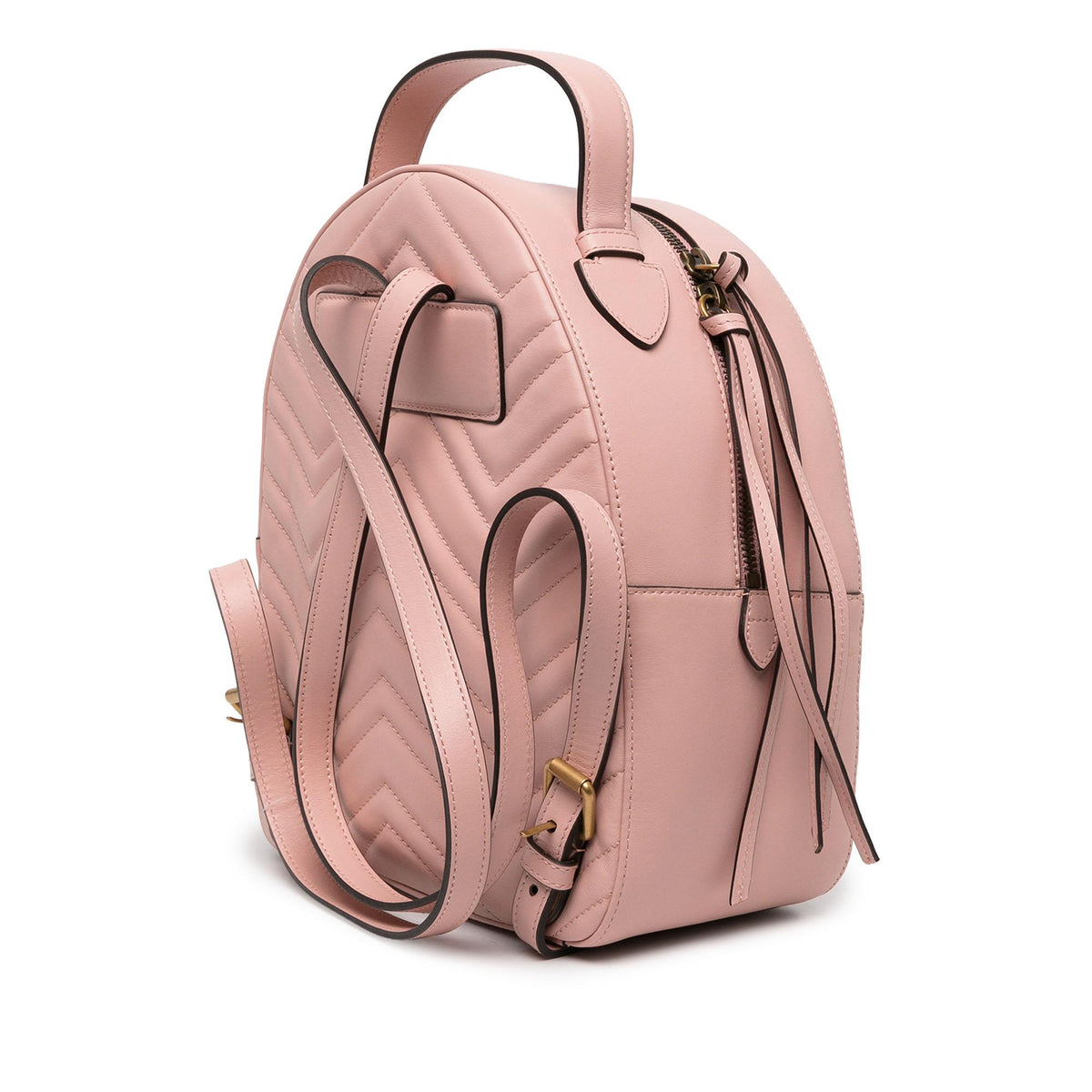Gucci Small GG Marmont Matelasse Leather Backpack