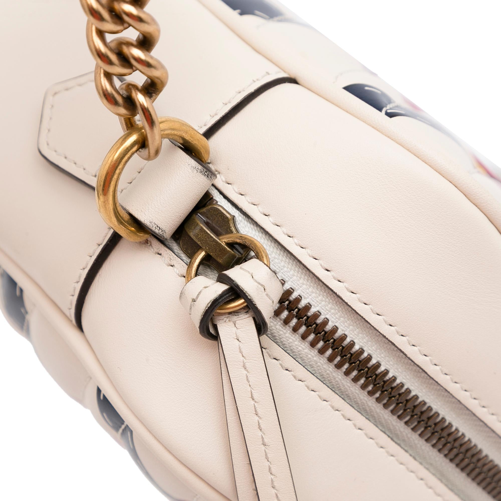 Gucci Small GG Marmont Matelasse Trompe L'Oeil Crossbody (SHG-5QnTSu)