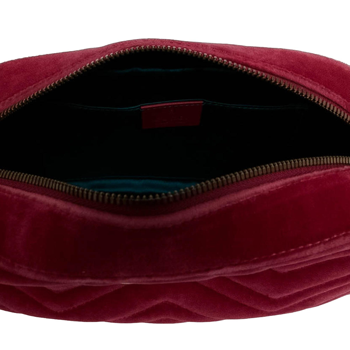 Gucci Small GG Marmont Matelasse Velvet Crossbody