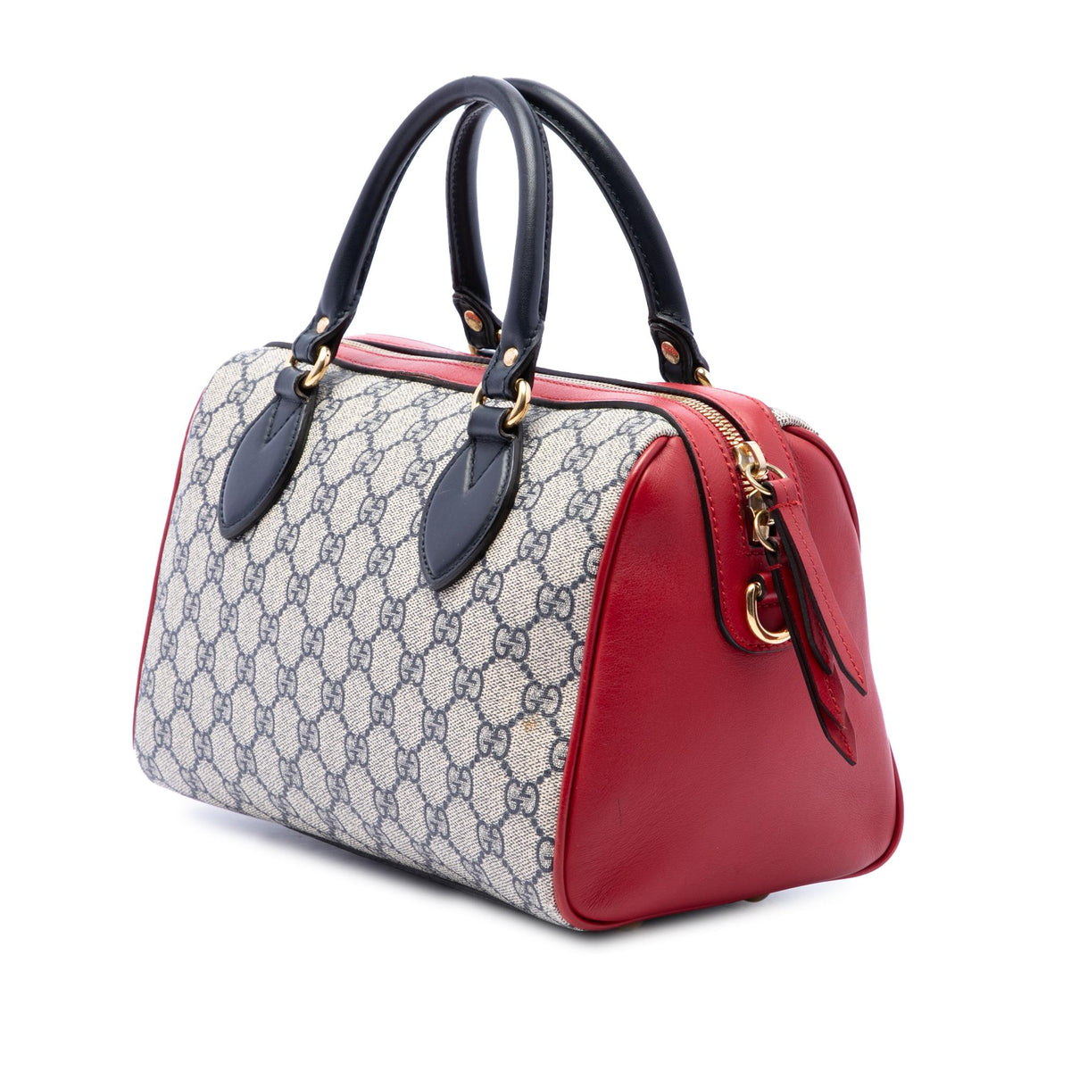 Gucci Small GG Supreme Boston Bag