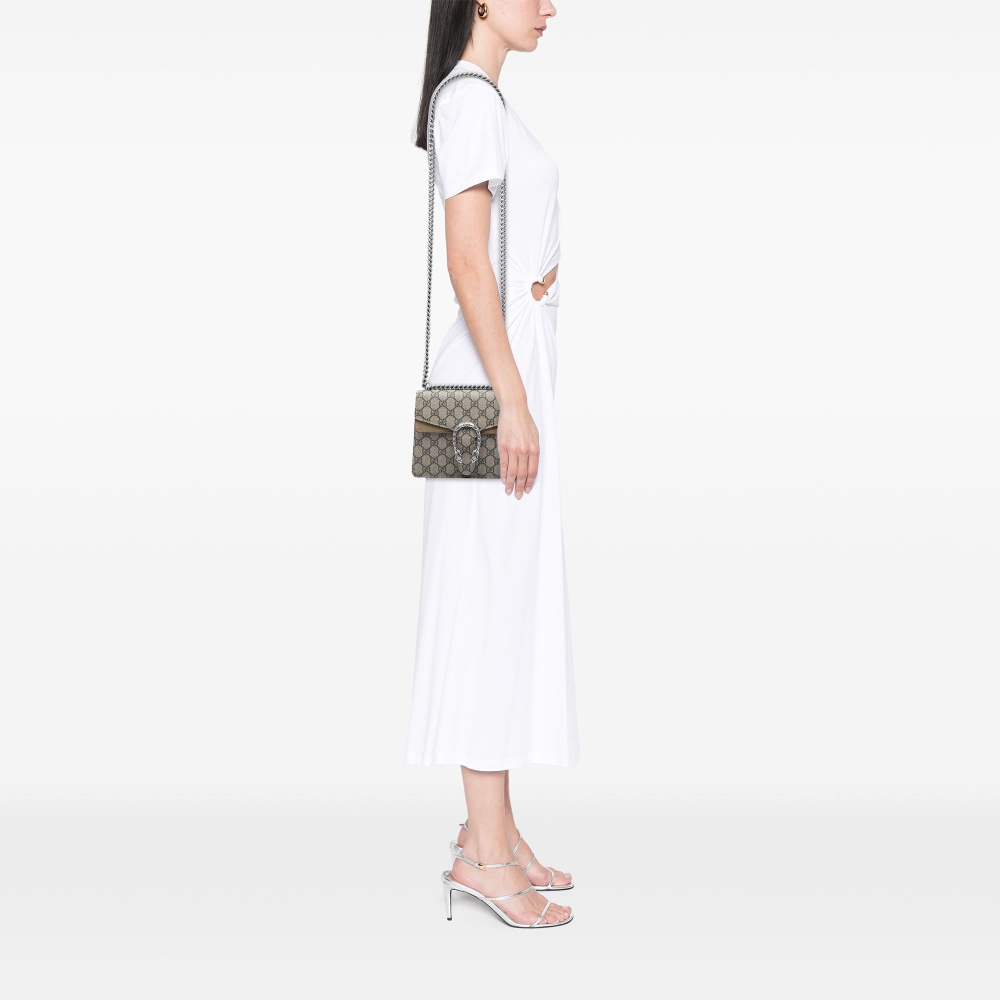 Gucci Small GG Supreme Dionysus Crossbody