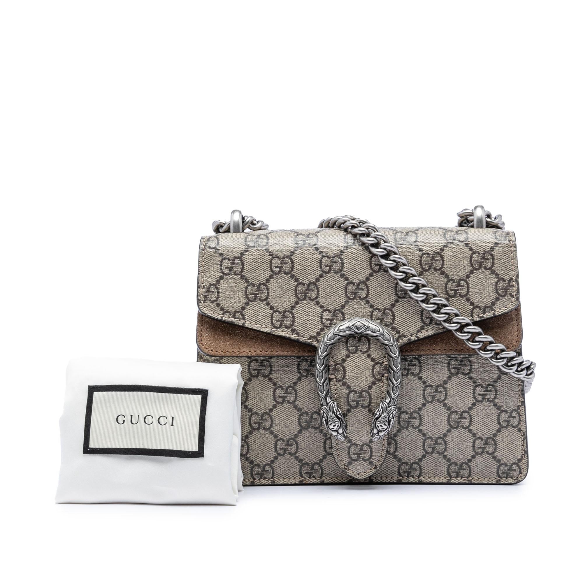 Gucci Small GG Supreme Dionysus Crossbody