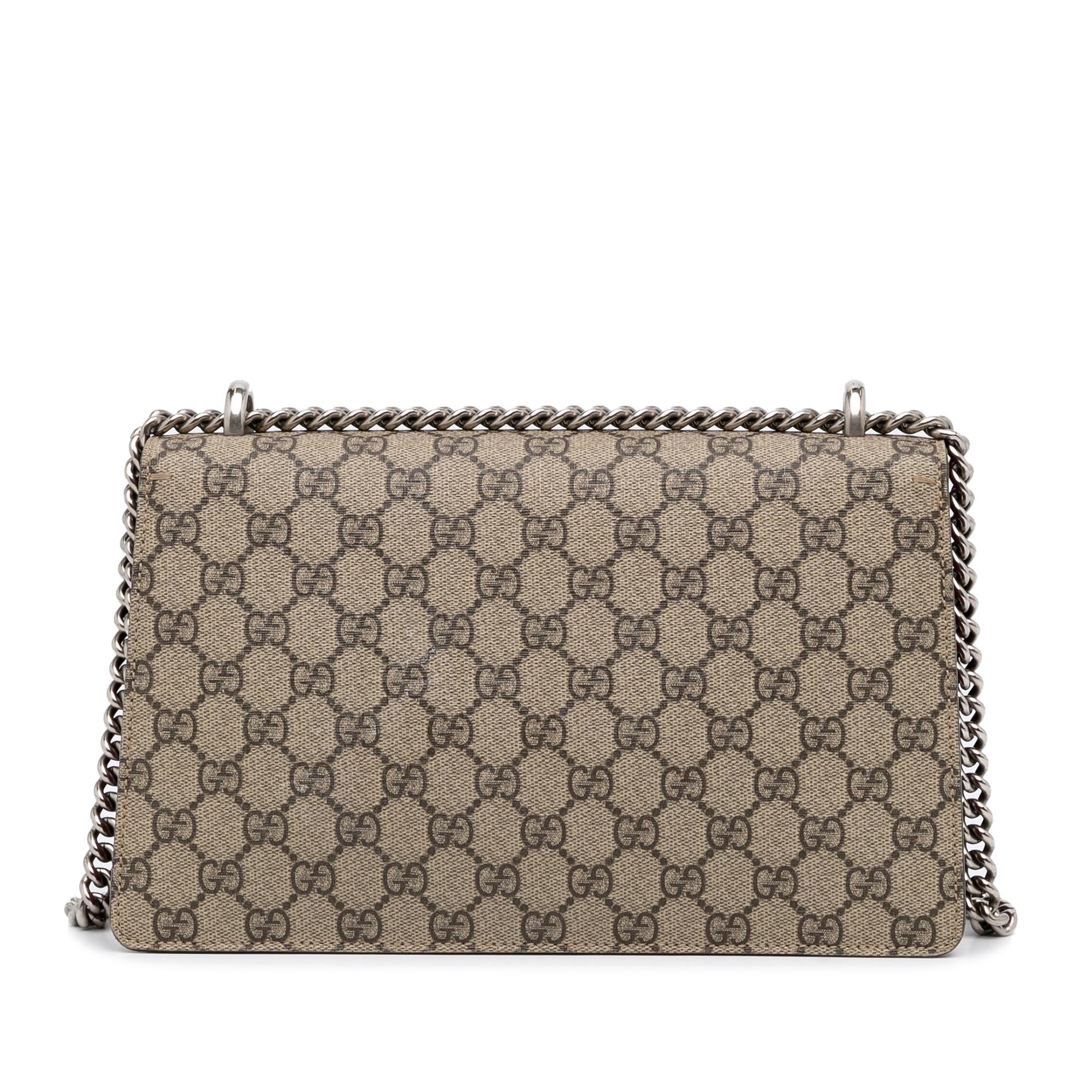 Gucci Small GG Supreme Dionysus Shoulder Bag (SHG-v7SDj4)