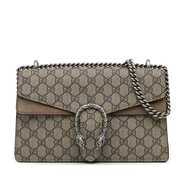 Gucci Small GG Supreme Dionysus Shoulder Bag (SHG-bR9hGR)