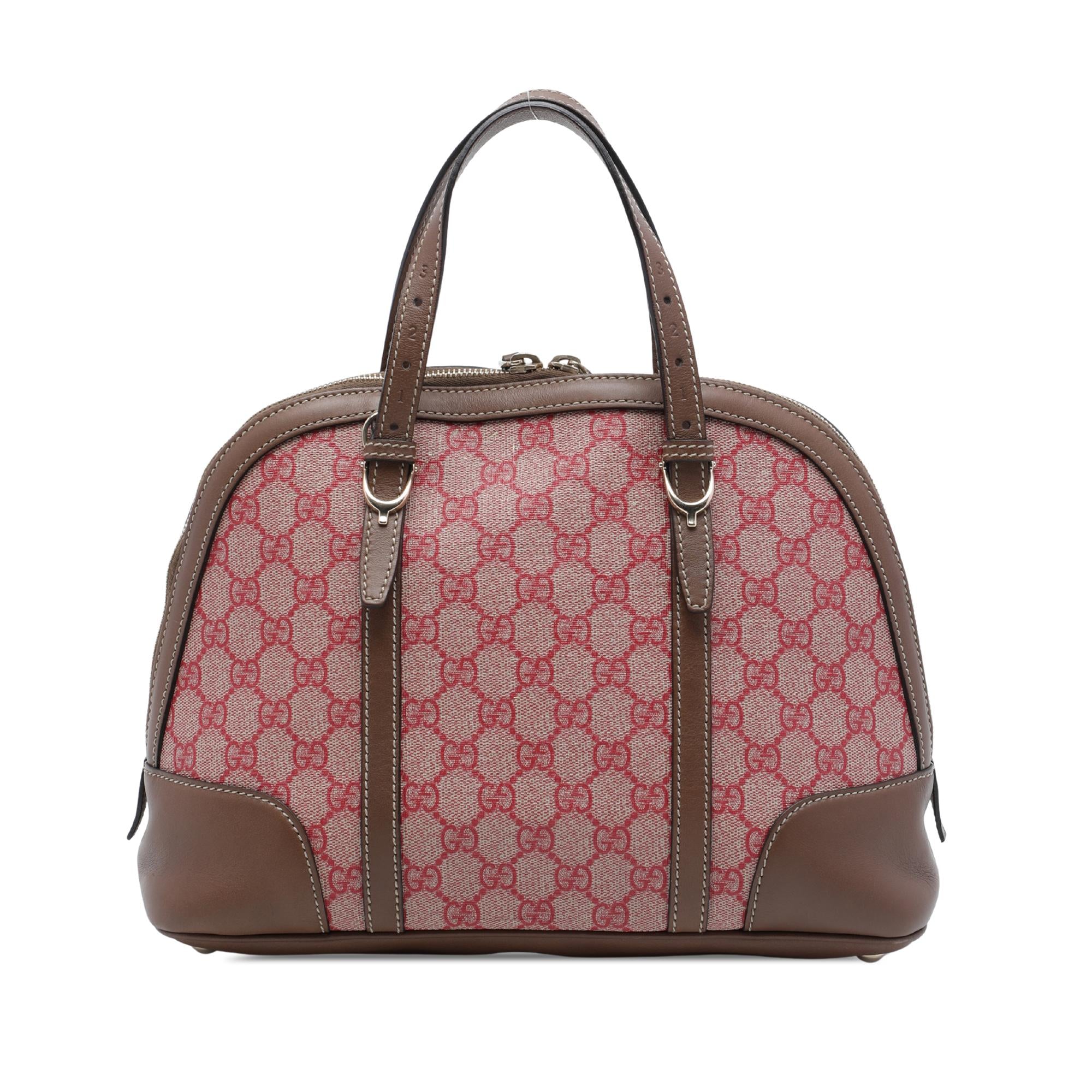 Gucci Small GG Supreme Nice Dome Satchel