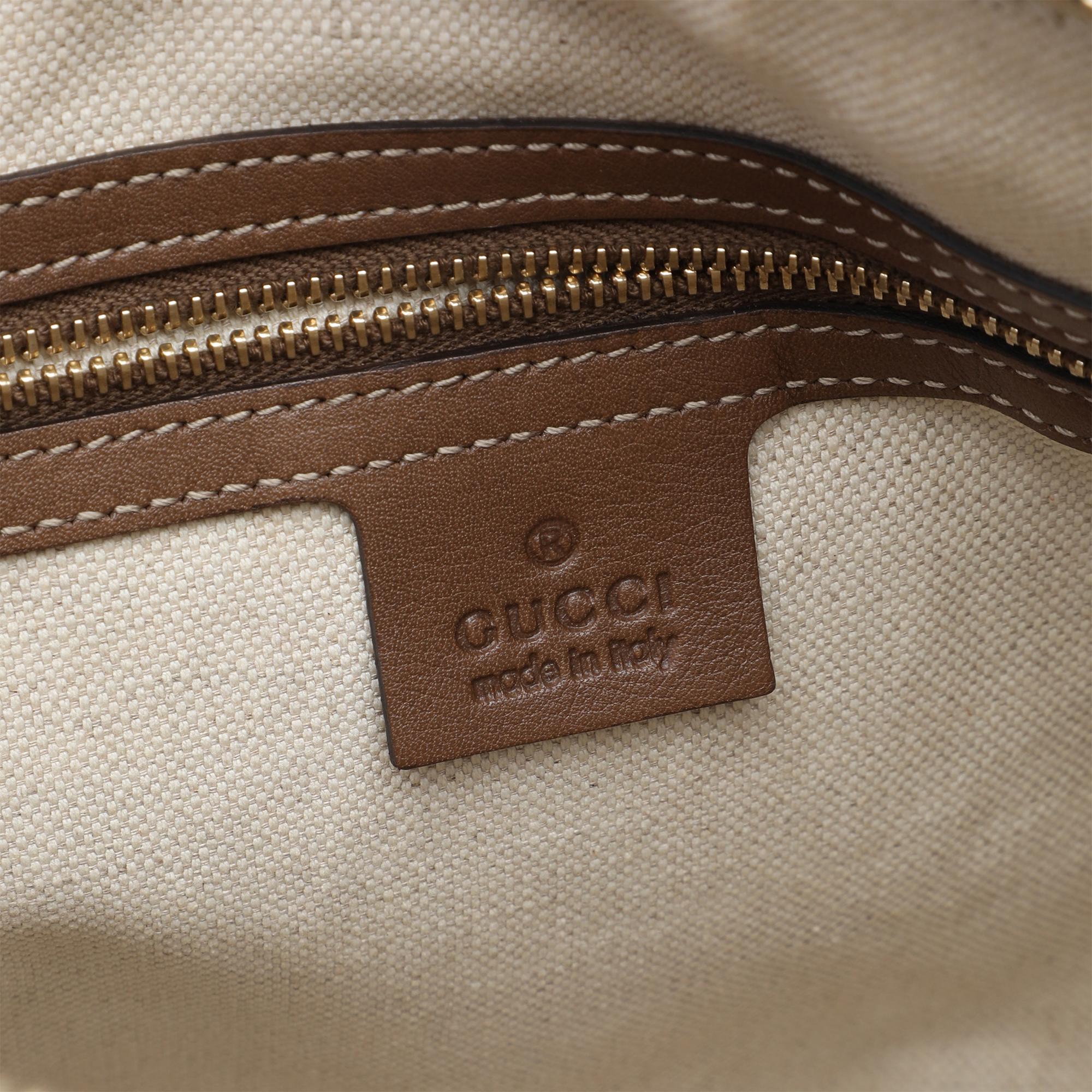 Gucci Small GG Supreme Nice Dome Satchel