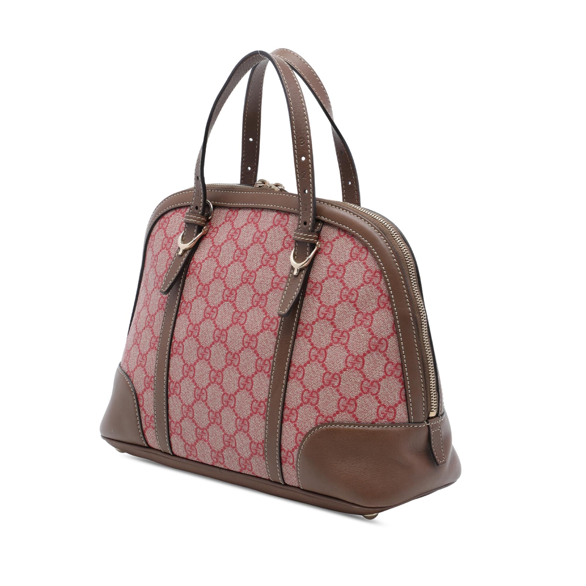 Gucci Small GG Supreme Nice Dome Satchel