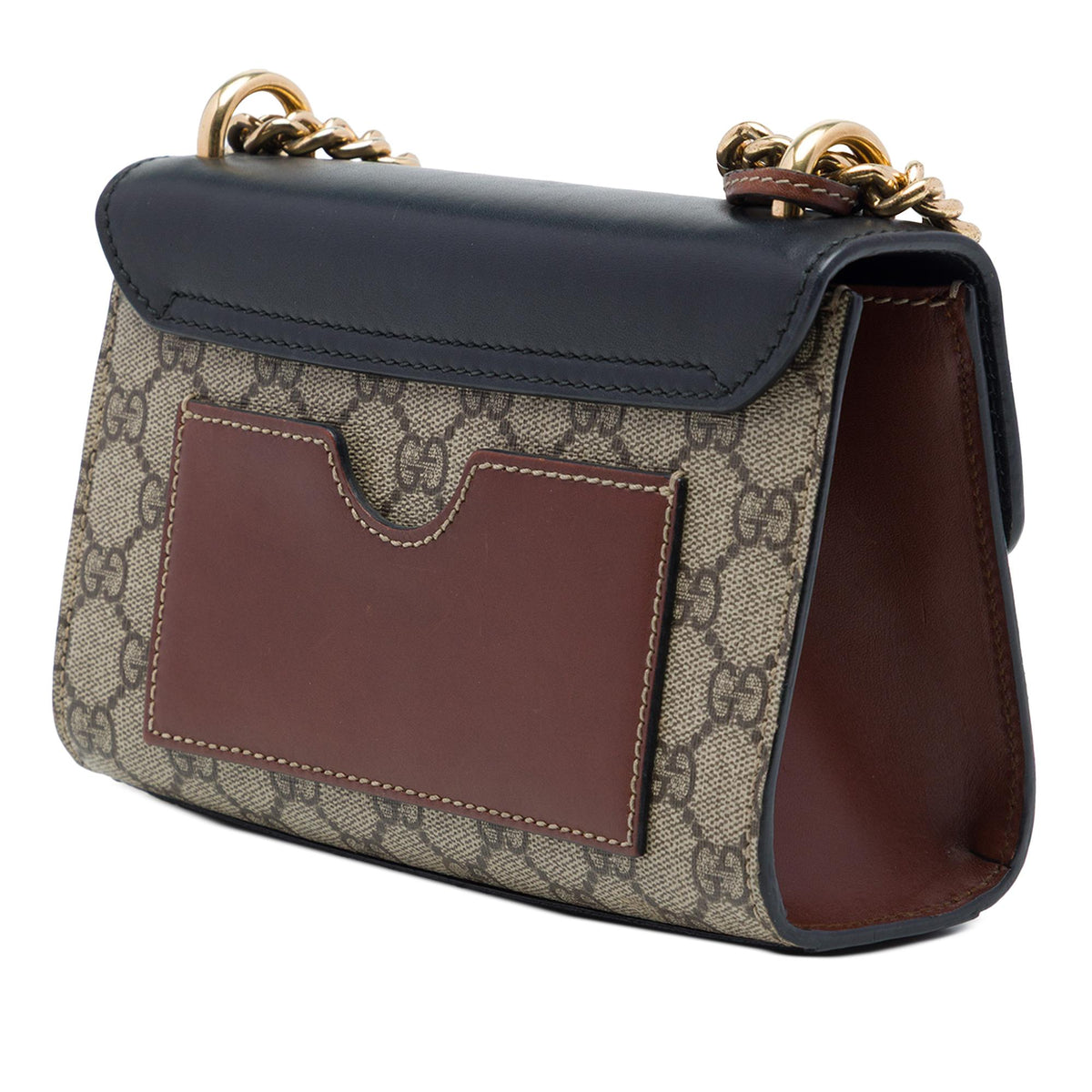 Gucci Small GG Supreme Padlock Crossbody