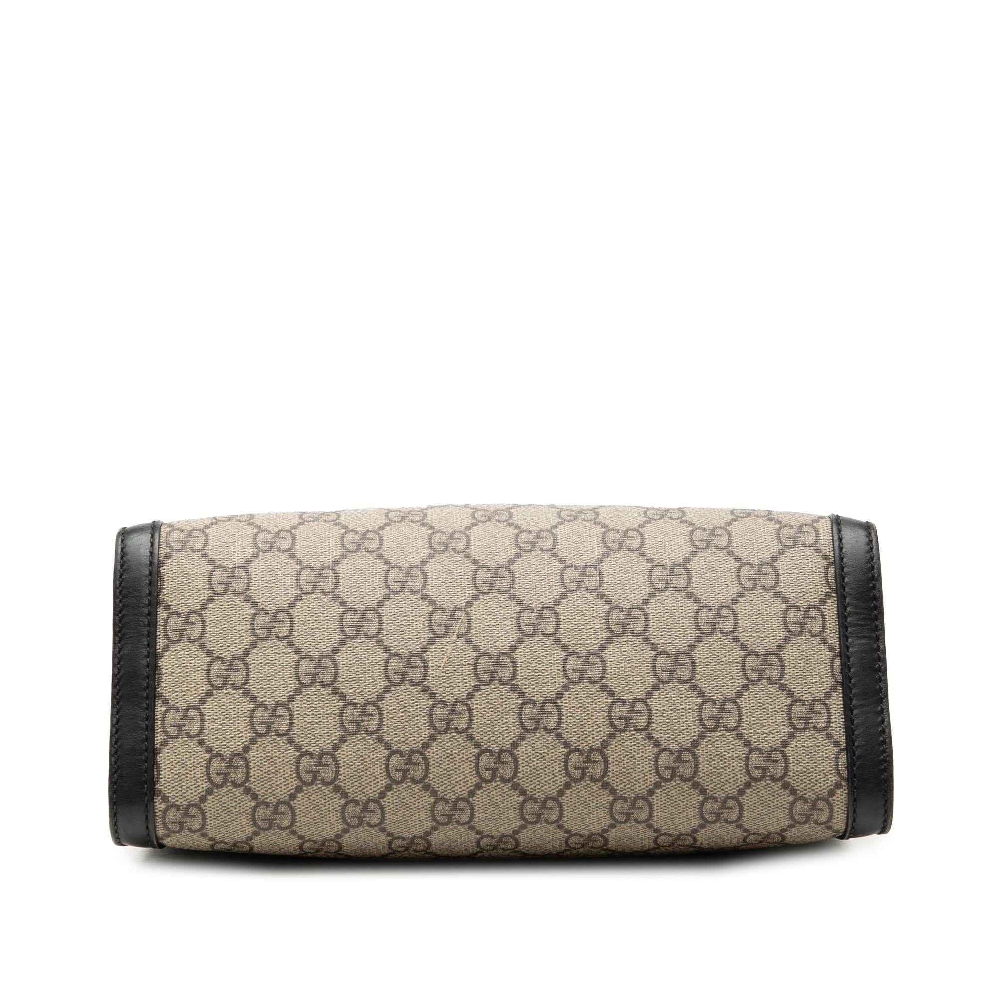 Gucci Small GG Supreme Padlock Tote