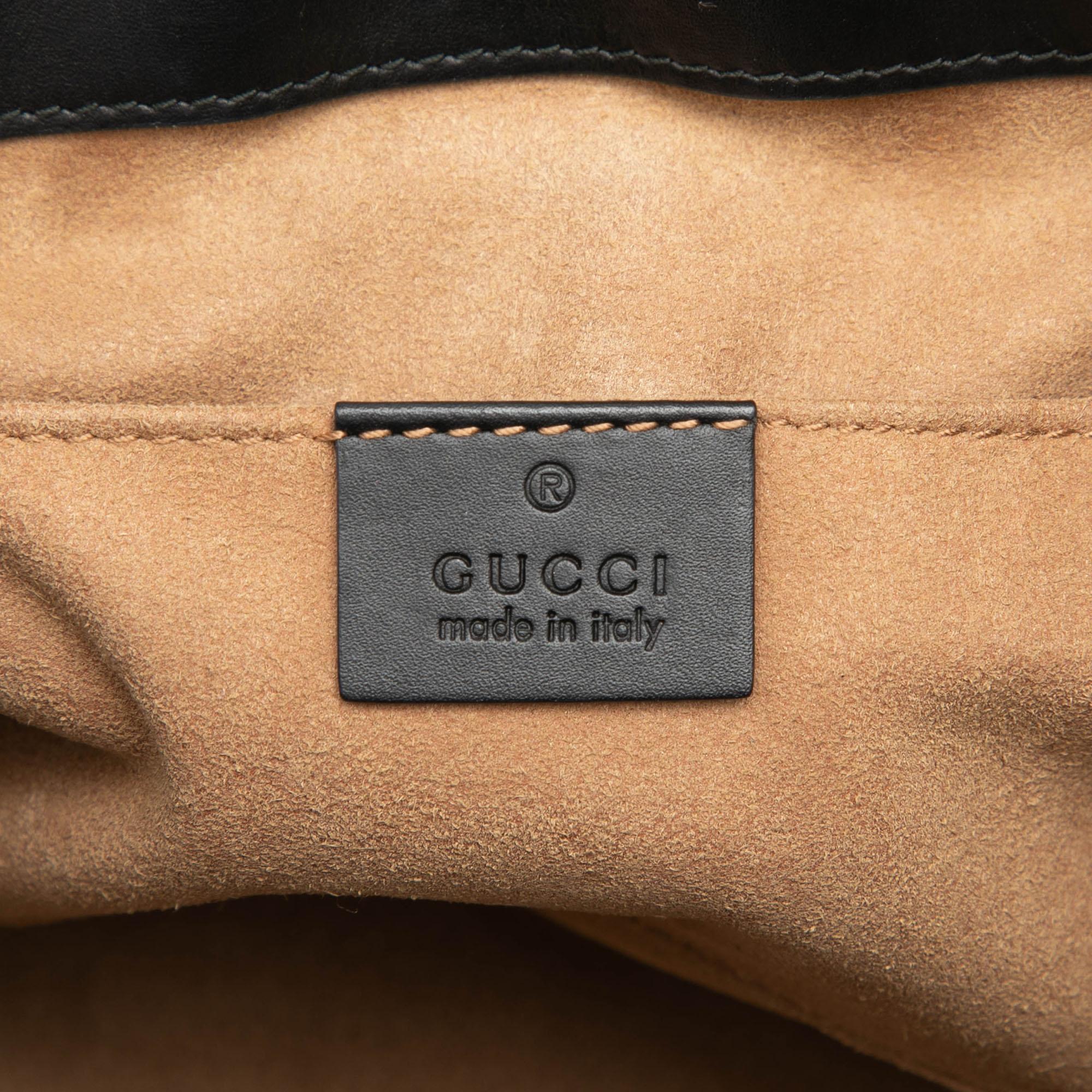 Gucci Small GG Supreme Padlock Tote