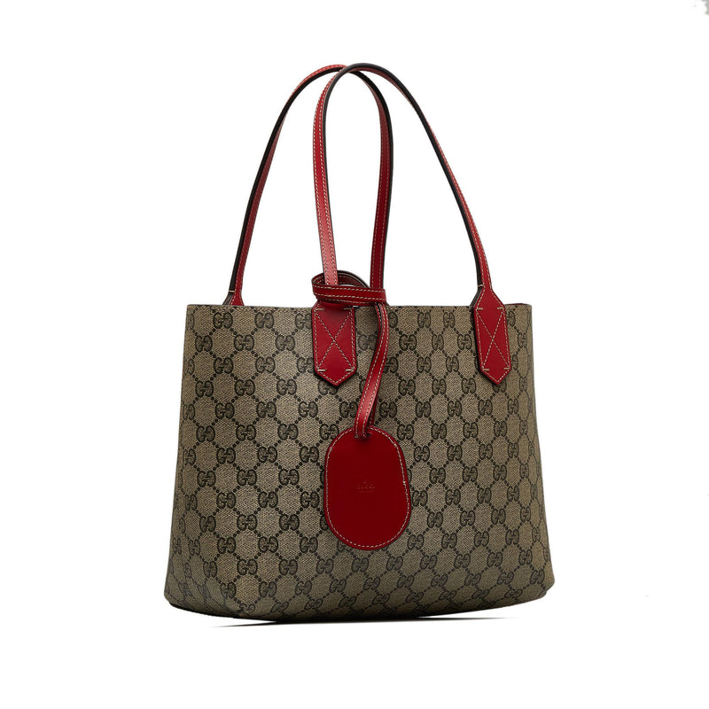 Gucci Small GG Supreme Reversible Tote SHG FICivb LuxeDH