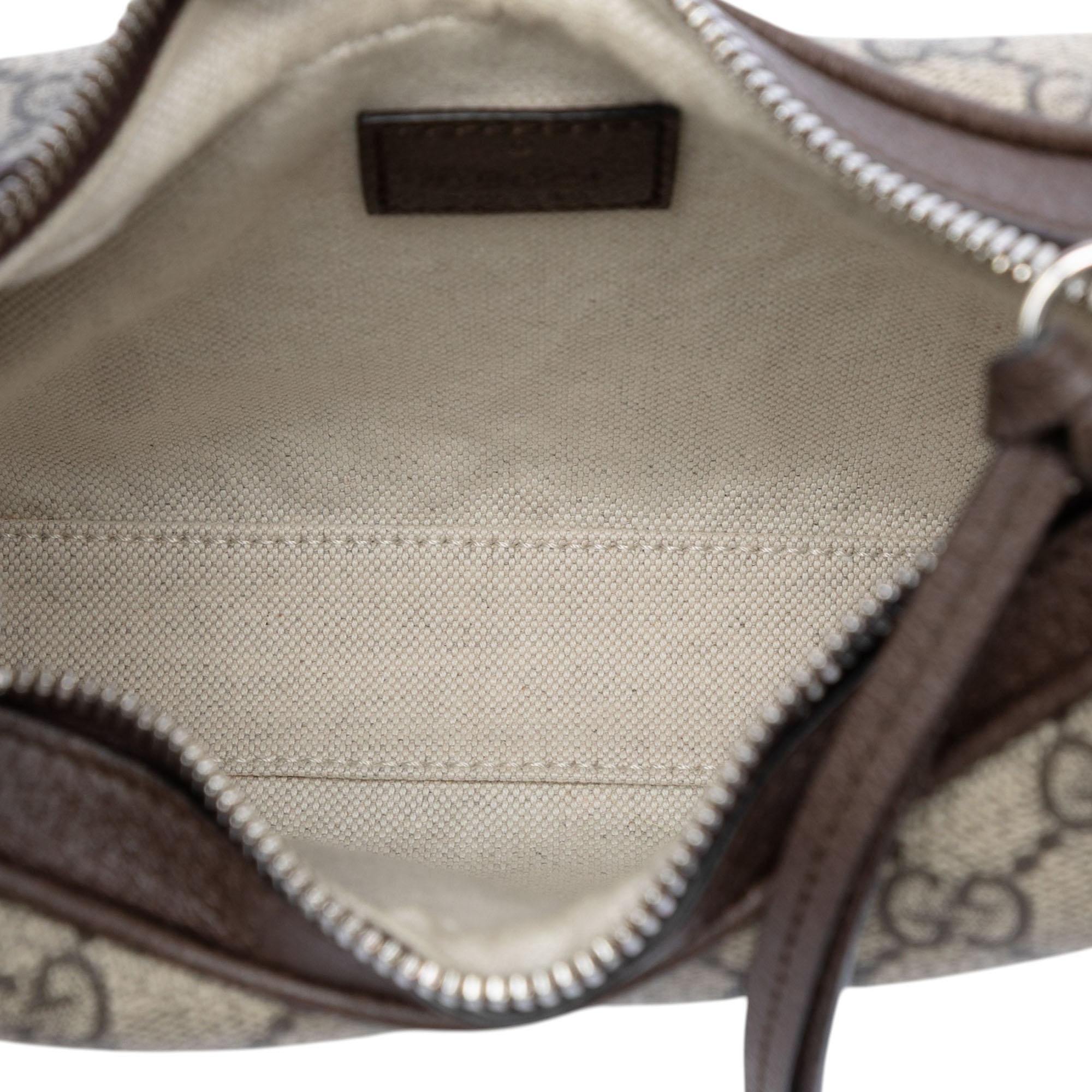 Gucci Small GG Supreme Web Attache Crossbody