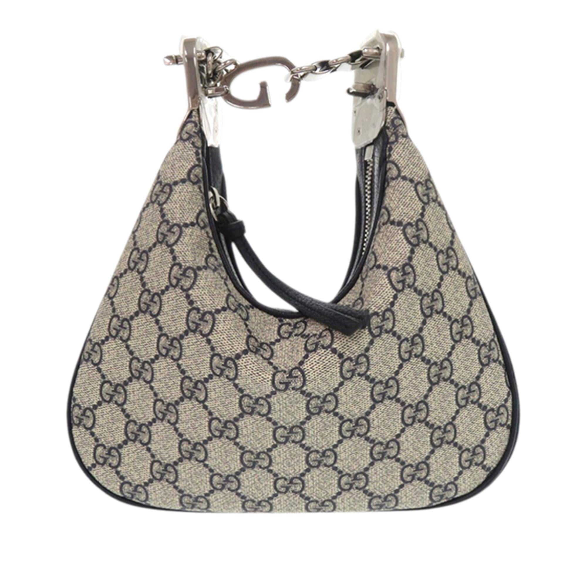 Gucci Small GG Supreme Web Attache Crossbody
