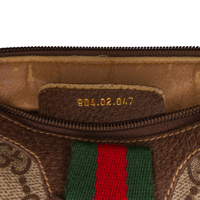 Gucci Small GG Supreme Web Crossbody Bag (SHG-FByGIi)