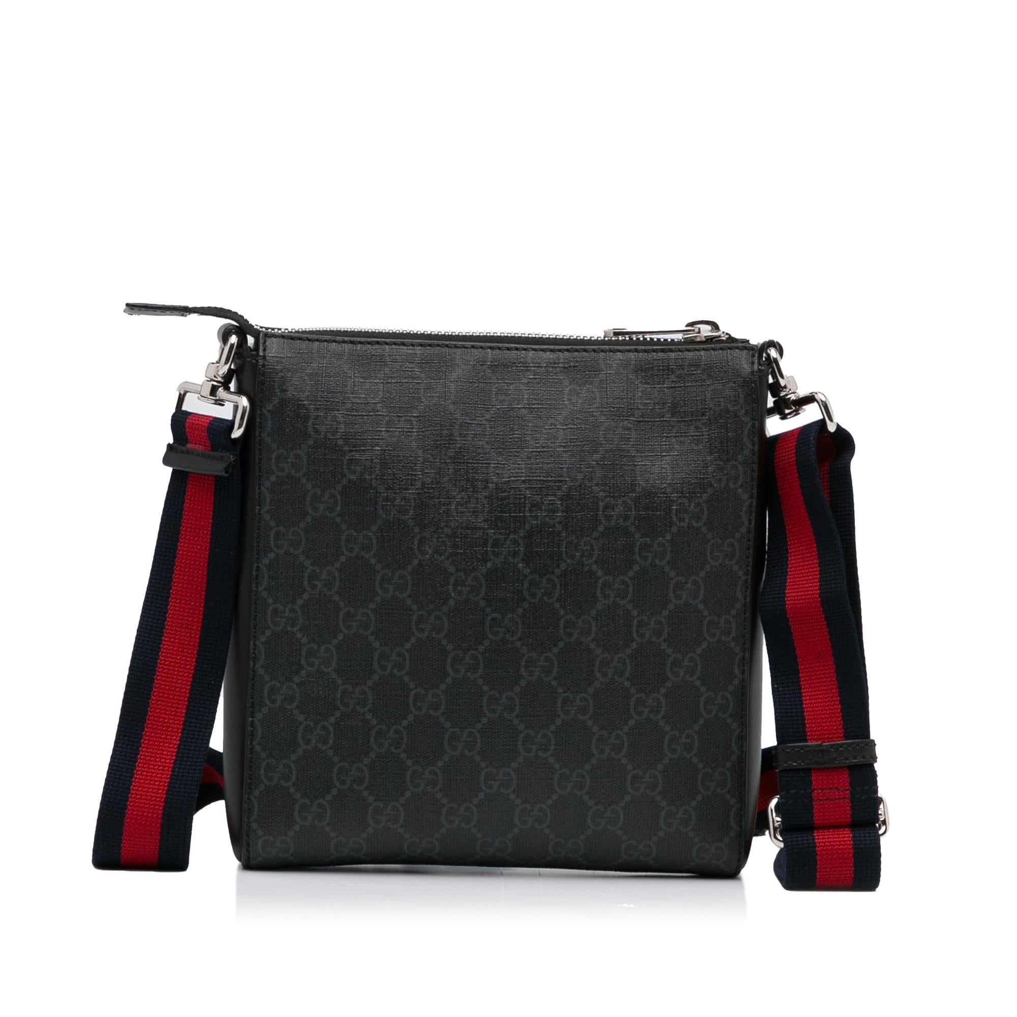 Gucci Small GG Supreme Web Crossbody (SHG-7p056S)