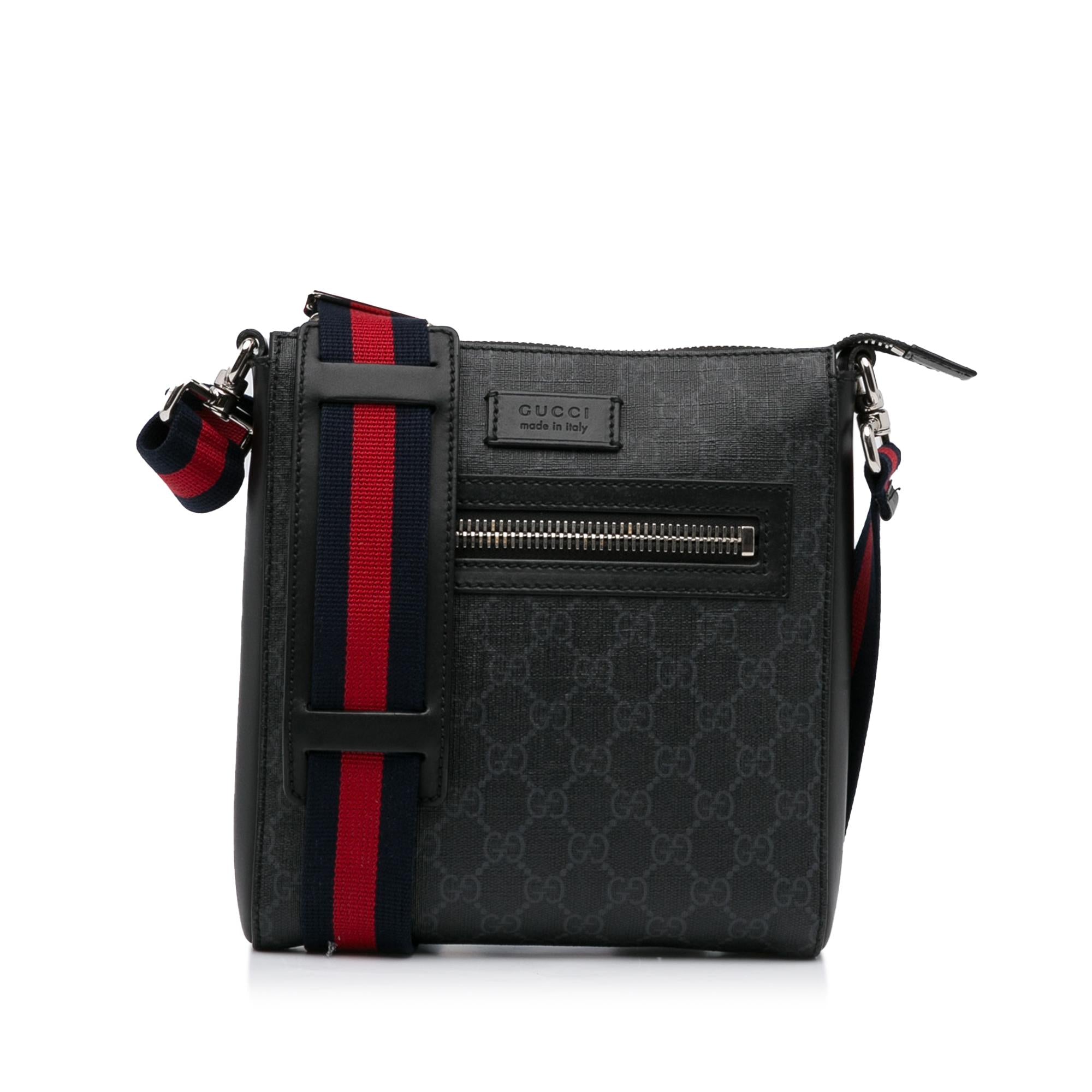 Gucci Small GG Supreme Web Crossbody (SHG-7p056S)