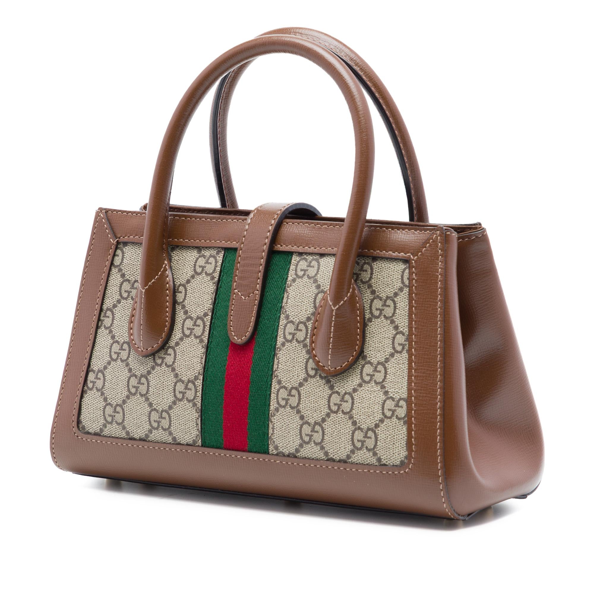 Gucci Small GG Supreme Web Jackie 1961 Tote