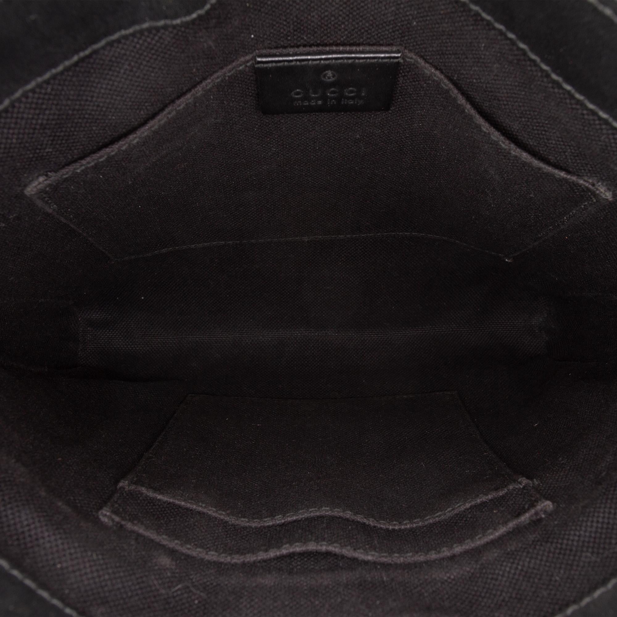 Gucci Small GG Supreme Web Messenger Bag