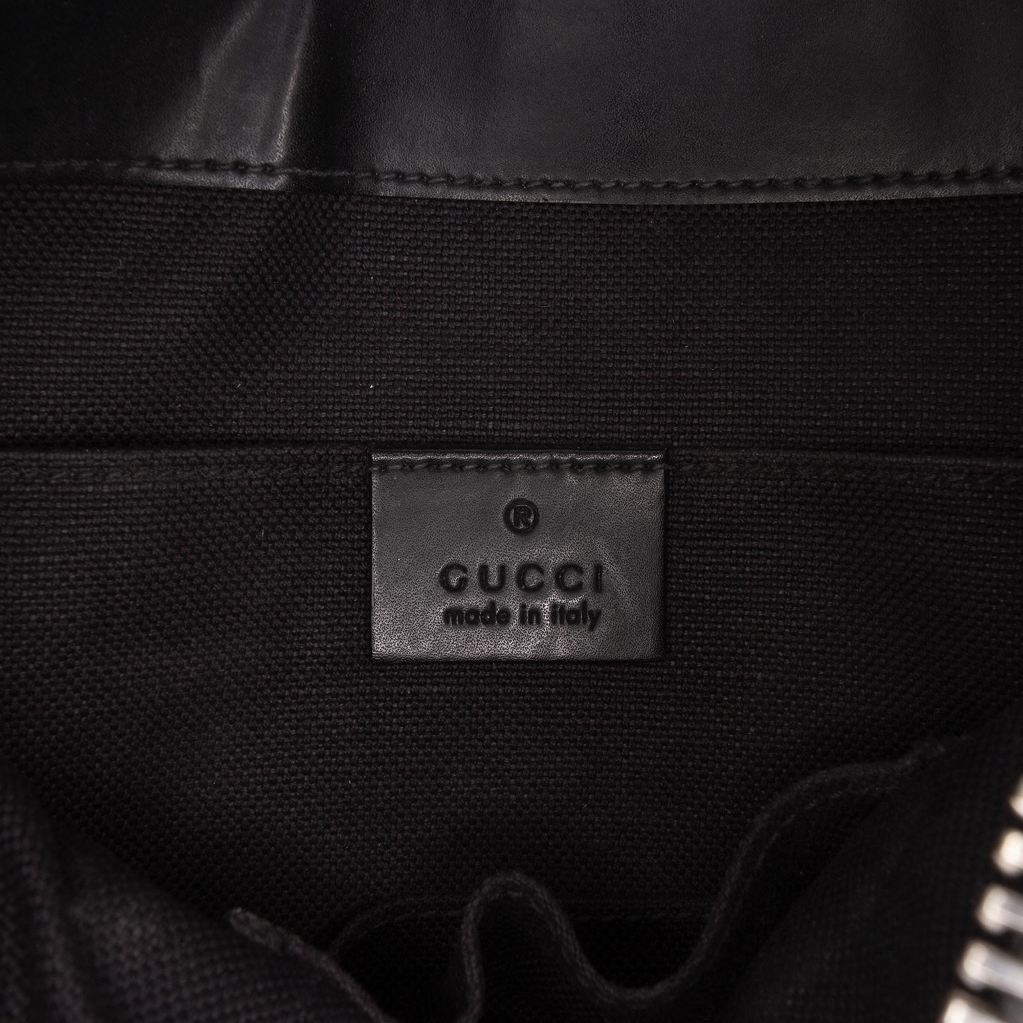 Gucci Small GG Supreme Web Messenger Bag