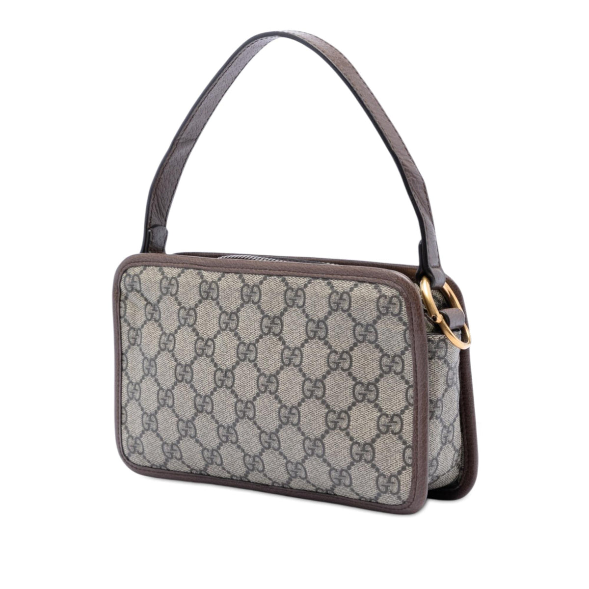 Gucci Small GG Supreme Web Ophidia Top Handle Bag