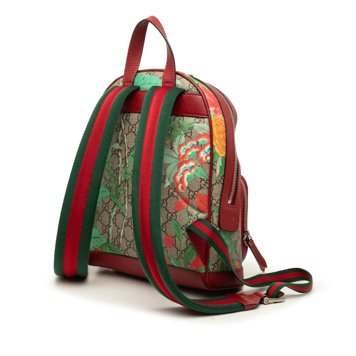 Gucci Small GG Supreme Web Tian Backpack